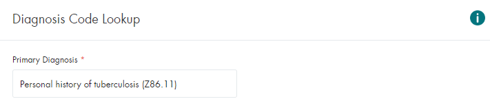 Diagnosis Code Search